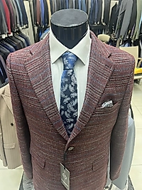 BÜYÜK BEDEN YÜNLÜ KIŞLIK ERKEK CEKETİ BOROD