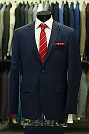 BATTAL LACİVERT ERKEK TAKIM ELBİSE